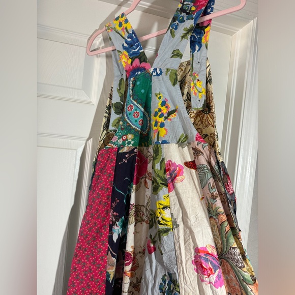 Patchwork overalls by Rahabe Rope NWOT - Picture 8 of 16